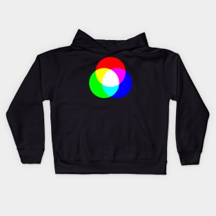 RGB color model Kids Hoodie